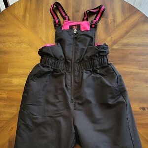 Swiss Tech Black and Pink Kids One Piece
